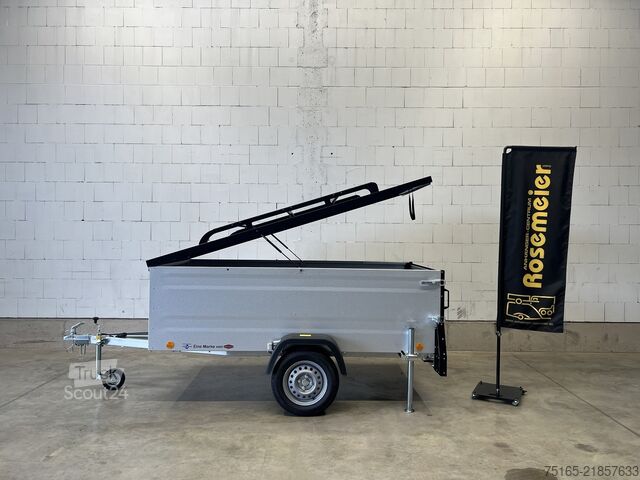 Remolque de plataforma con cubierta TPV Trailers KT-EU3 Deckelanhänger