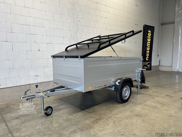 Remolque de plataforma con cubierta TPV Trailers KT-EU3 Deckelanhänger