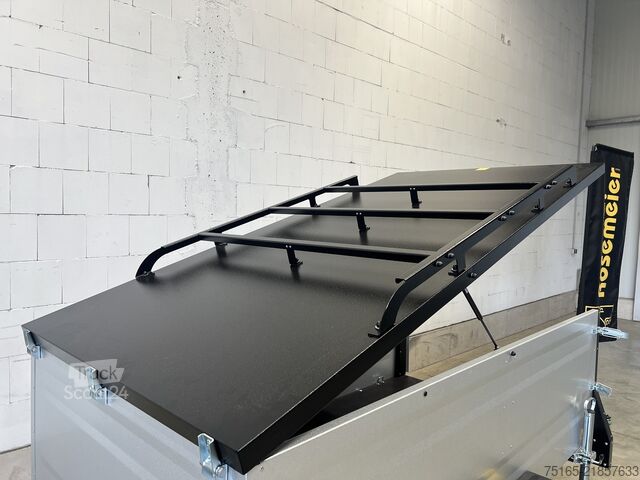 Remolque de plataforma con cubierta TPV Trailers KT-EU3 Deckelanhänger