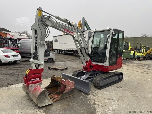 Μίνι εκσκαφέας TAKEUCHI TB TB 235-2 Powrtilt 3xSchaufeln Top