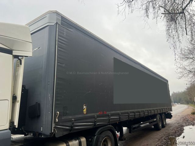 Auflieger mit Pritsche & Plane KÖGEL Auflieger Kögel S 18