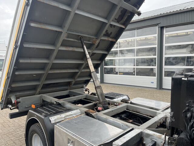 شاحنة مسطحة مع رافعة Iveco Daily 65C15 Laadkraan Drie Zijden kipper 4050kg...