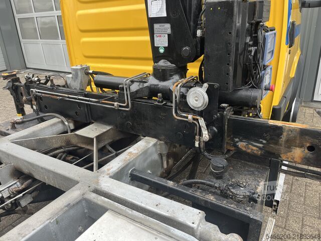 شاحنة مسطحة مع رافعة Iveco Daily 65C15 Laadkraan Drie Zijden kipper 4050kg...
