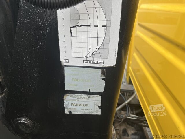 شاحنة مسطحة مع رافعة Iveco Daily 65C15 Laadkraan Drie Zijden kipper 4050kg...