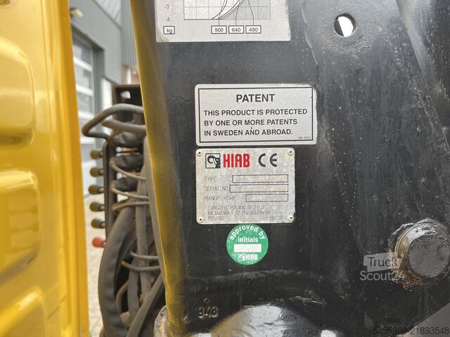 شاحنة مسطحة مع رافعة Iveco Daily 65C15 Laadkraan Drie Zijden kipper 4050kg...