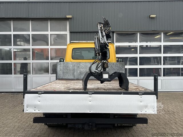 شاحنة مسطحة مع رافعة Iveco Daily 65C15 Laadkraan Drie Zijden kipper 4050kg...