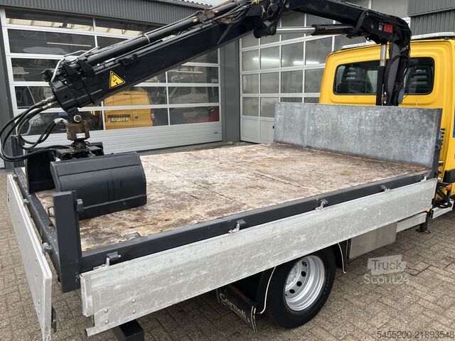 شاحنة مسطحة مع رافعة Iveco Daily 65C15 Laadkraan Drie Zijden kipper 4050kg...