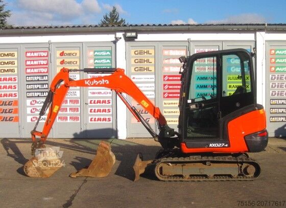 Mini ekskavatorius Kubota KX027-4