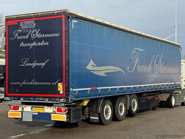 Schiebeplanen Kögel Schuifzeil met Coil / BPW-Disc / Lift-as