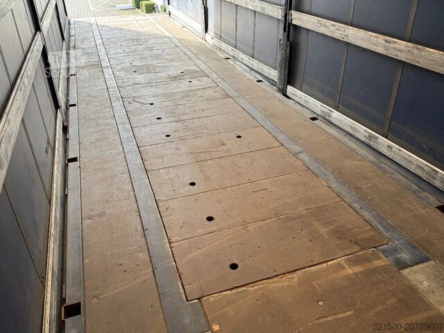 Schiebeplanen Kögel Schuifzeil met Coil / BPW-Disc / Lift-as