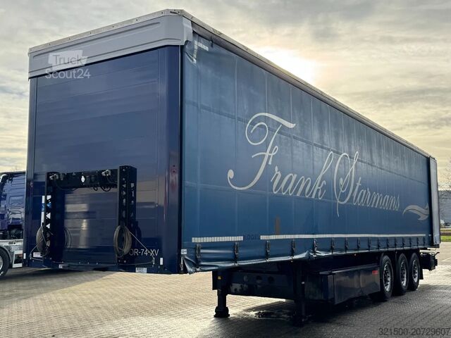 Schiebeplanen Kögel Schuifzeil met Coil / BPW-Disc / Lift-as