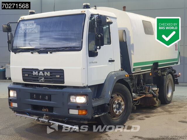 Sweeper MAN LE 15.250 4X2 Eurovoirie Sweeper Manual Steelsu...