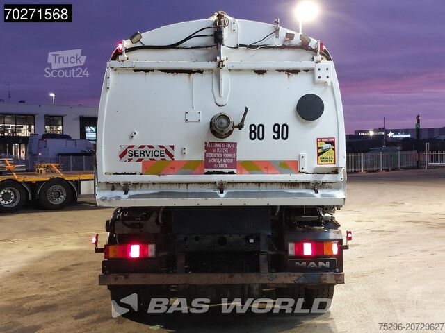 Sweeper MAN LE 15.250 4X2 Eurovoirie Sweeper Manual Steelsu...