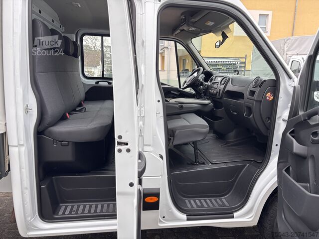 Transportér s plošinou a plachtou Renault Master 3,5T Plane*Allrad*Klima*1.Hand*