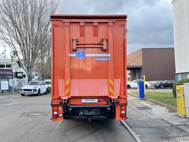 Car transporter truck with trailer, double-deck Mercedes-Benz Atego 1530 LL + Anhänger Doppelstock LBW