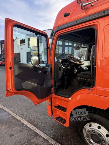Camion porte-voitures avec remorque, double étage Mercedes-Benz Atego 1530 LL + Anhänger Doppelstock LBW