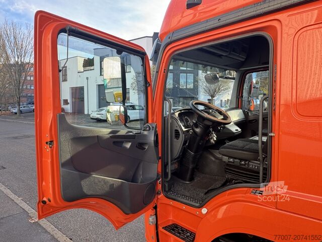 Camion porte-voitures avec remorque, double étage Mercedes-Benz Atego 1530 LL + Anhänger Doppelstock LBW