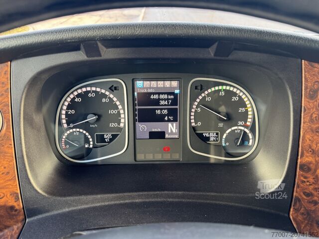 Car transporter truck with trailer, double-deck Mercedes-Benz Atego 1530 LL + Anhänger Doppelstock LBW