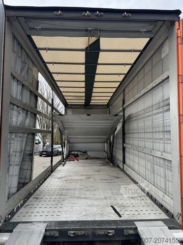 Car transporter truck with trailer, double-deck Mercedes-Benz Atego 1530 LL + Anhänger Doppelstock LBW