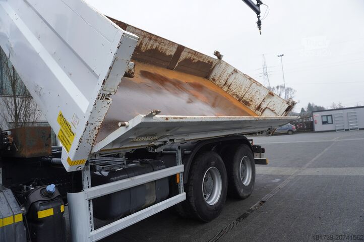 δίπλευρο ανατρεπόμενο φορτηγό Mercedes-Benz Arocs 2636 6x4 / 2-way tipper / Fassi