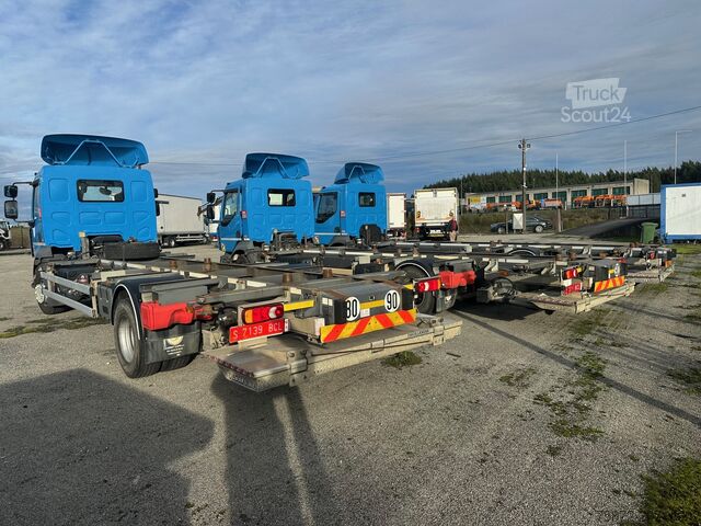 Camión caja Renault D 14.280 DTI EURO 6 BDF JOST SUSP INTEG