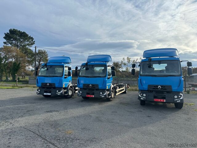 Camión caja Renault D 14.280 DTI EURO 6 BDF JOST SUSP INTEG