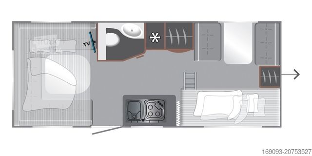 Τροχόσπιτο LMC Style Lift 500K *MJ26*Klimaanlage*Außensteckdose