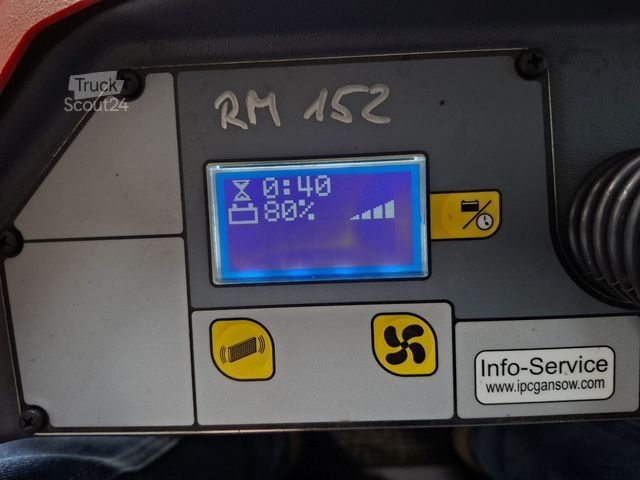 Οι υπολοιποι IPC 1250E Gansow Aufsitzkehrmaschine NEU 0h Bj15