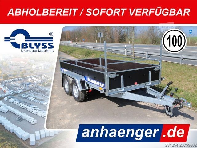 Holztransport Anhänger BLYSS B2730HTD PKW Anhänger 308x150x37cm 2700kgGG