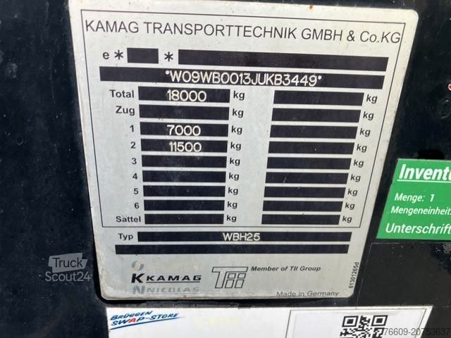 Wechselfahrgestell LKW WBH 25