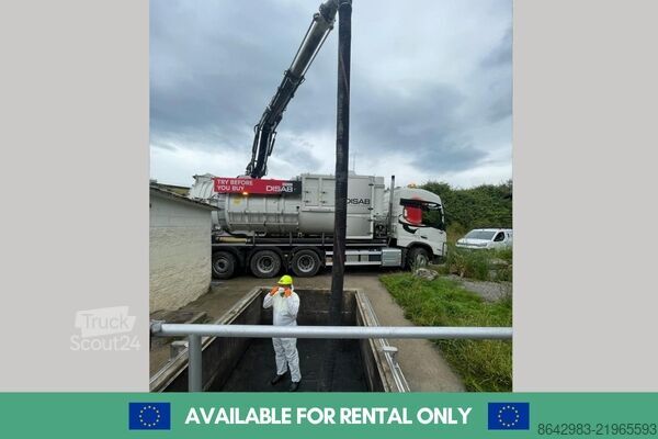 Saug- und Druckwagen LKW DISAB CENTURION P20 (Rental)