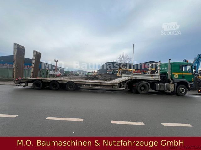 Tieflader-Sattelauflieger  ACTM S38315   / Luft/ 34T / 3 Acher /