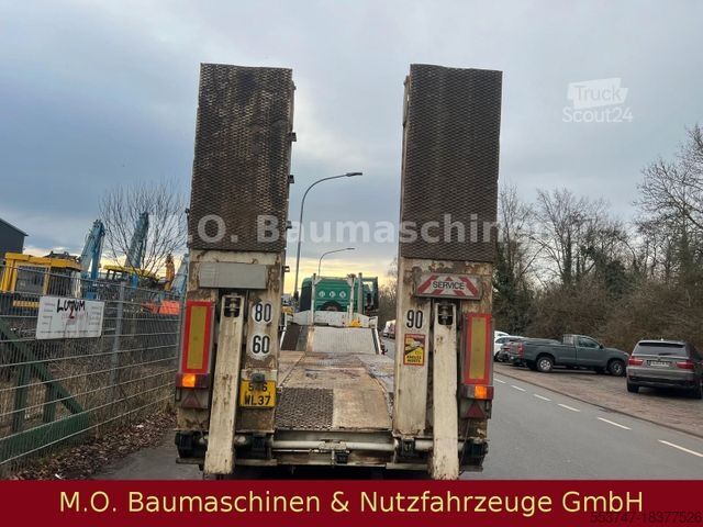 Reboque de plataforma rebaixada  ACTM S38315   / Luft/ 34T / 3 Acher /