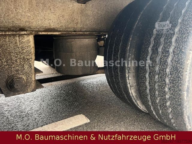 Žemagrindė puspriekabė  ACTM S38315   / Luft/ 34T / 3 Acher /