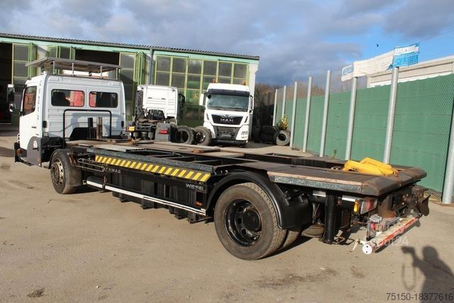 Φορτηγό εναλλασσόμενου αμαξώματος MERCEDES-BENZ KAMAG WIESEL WBH 25 Umsetzer Rangierer Nr.: 593