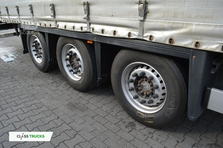 Semirremolque abierto con toldo SCHMITZ CARGOBULL SCS24/L Varios