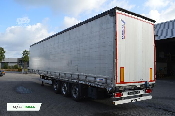 Semirremolque abierto con toldo SCHMITZ CARGOBULL SCS24/L Varios
