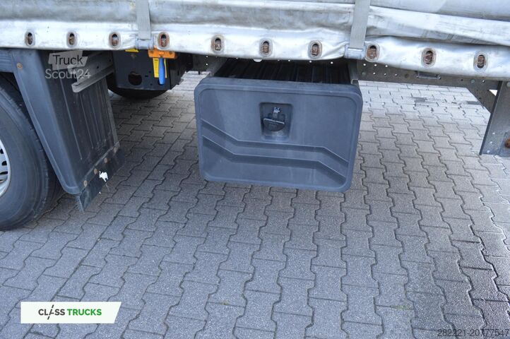 Semirremolque abierto con toldo SCHMITZ CARGOBULL SCS24/L Varios