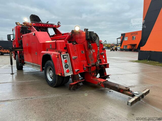 Véhicule de dépannage Scania P 114 4x4 BRO WRECKER / 2x WINCH 10 + 30 ton / ...