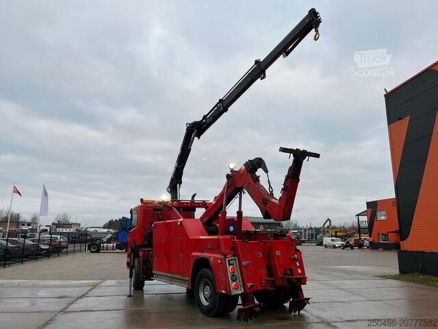 Véhicule de dépannage Scania P 114 4x4 BRO WRECKER / 2x WINCH 10 + 30 ton / ...