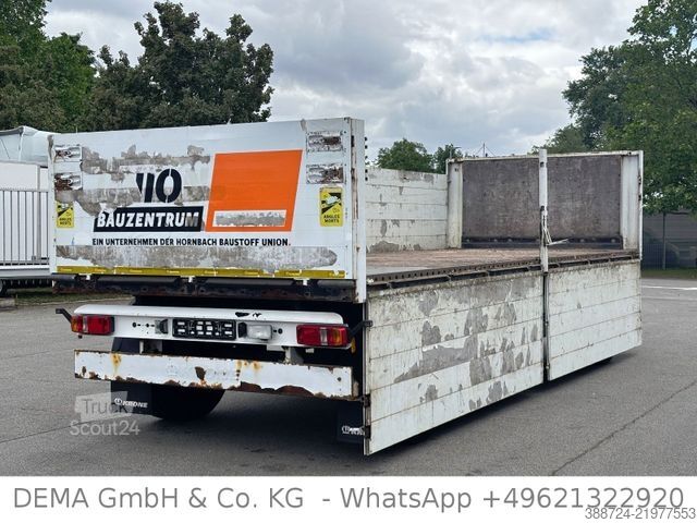 Otvorena prikolica KRONE AZ*Vollluftfederung*MB-Achsen*Scheibenbremse*TÜV