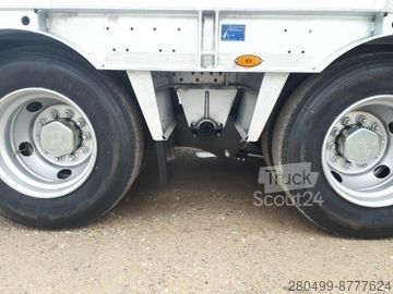 Nizki nakladalnik Humbaur Humbaur 3-Achser Tieflader Parabelfederung, 12-24V-LED+Zink+Warnp.