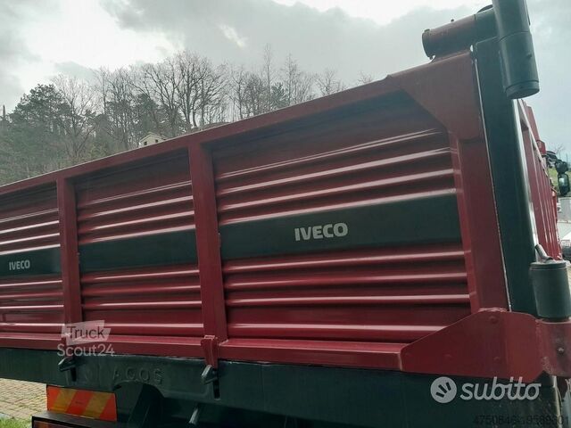 Iveco Stralis 420 volquete con grúa y jib Iveco Stralis 420