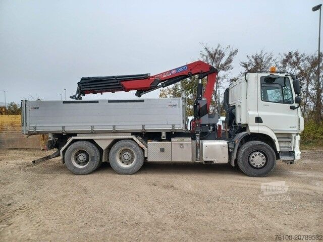 Tristrani prekucnik DAF CF 480 Kipper+HMF 2820