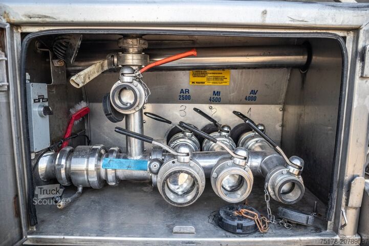 Tanks à lait RENAULT KERAX 380+MAGYAR INOX 11000L/3COMP./MELK/LAIT/M...