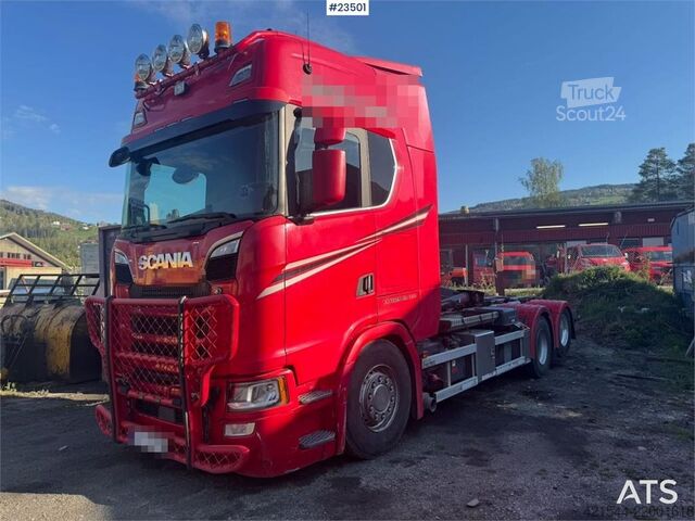 System med krogarm Scania S730 6x2 Hooklift Truck – 22T Multilift – Repair O