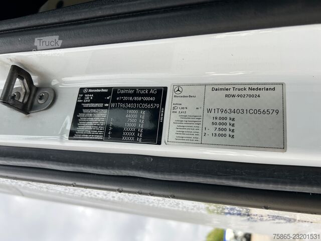 Mercedes-Benz Actros L 1842 Gigaspace / 233 тыс. км / тахограф V2 / полный комплект спойлеров / APK  Mercedes-Benz Actros L 1842 Gigaspace / 233 dkm / Tacho V2 / ...