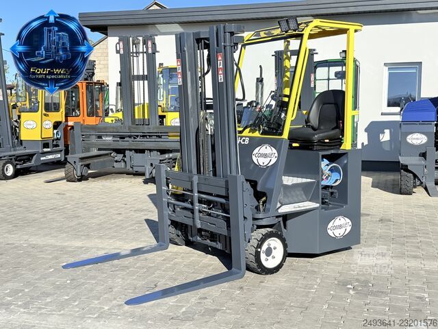 четырёхсторонний автопогрузчик Combilift C3000CB GAS TRIPLEX 4900 POSITIONER