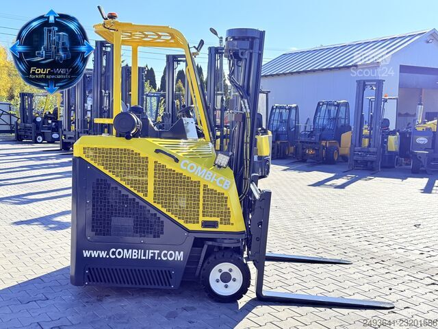 четырёхсторонний автопогрузчик Combilift C3000CB GAS TRIPLEX 4900 POSITIONER