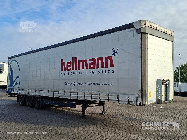 مقطورة نصفية مفتوحة مع قماش مشمع Schmitz Cargobull Curtainsider Mega Getränke